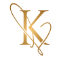Love Kit Photography Heart Logo with K